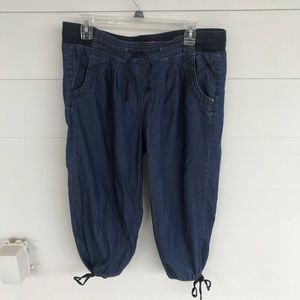 Denim Capri Pants Elle